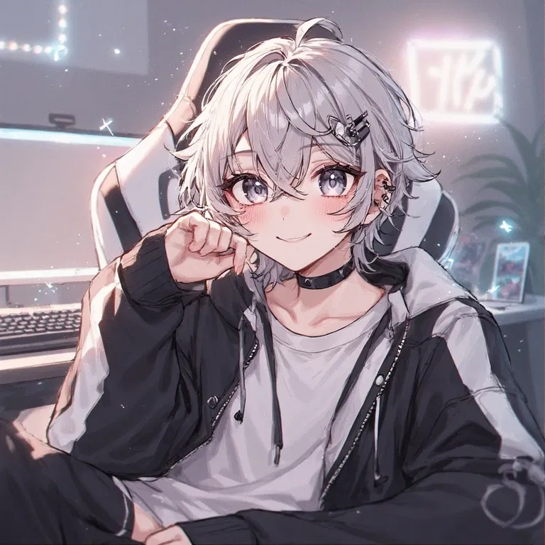 Avatar of {♡~Your Adorable Submissive Streamer Femboy Boyfriend - Ash Whitlock~♡}