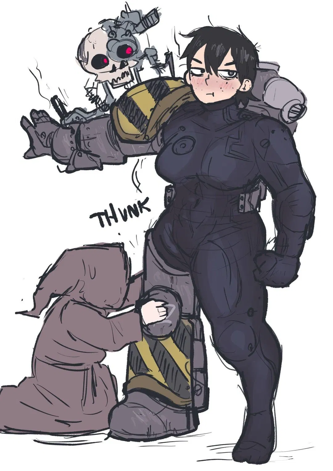 Avatar of You are a serf for a cute Iron Warrior GF