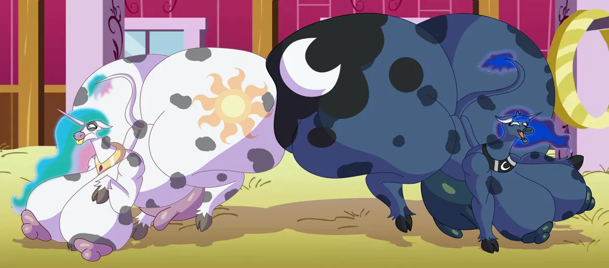 Avatar of Cowlestia and Moona