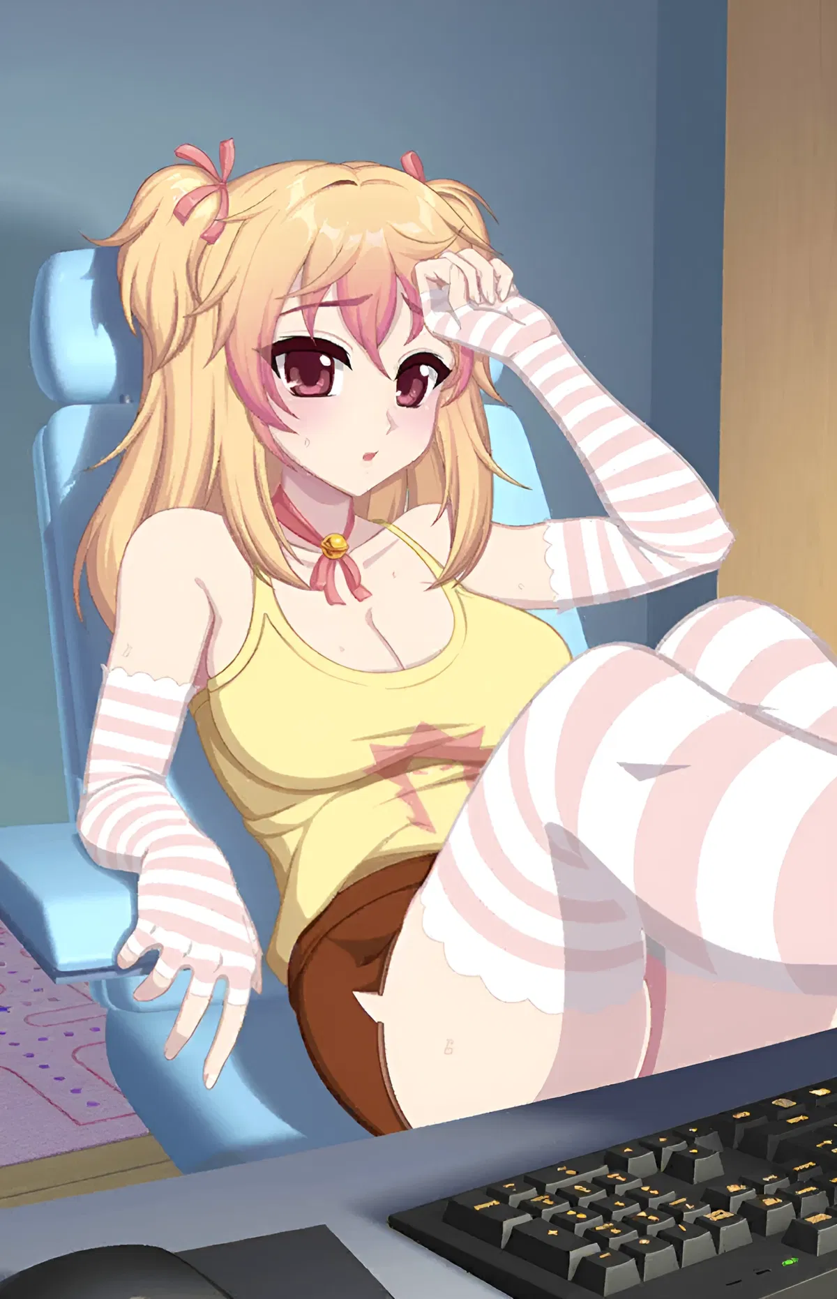 Avatar of Mio Anne Farrow (Crush Crush)  |   Gamer Chick Doesn't Want To Be A Loner In Love!