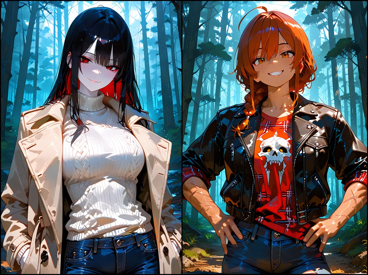 Avatar of Cosima and Rhea - A vampire and a werewolf fighting for your love