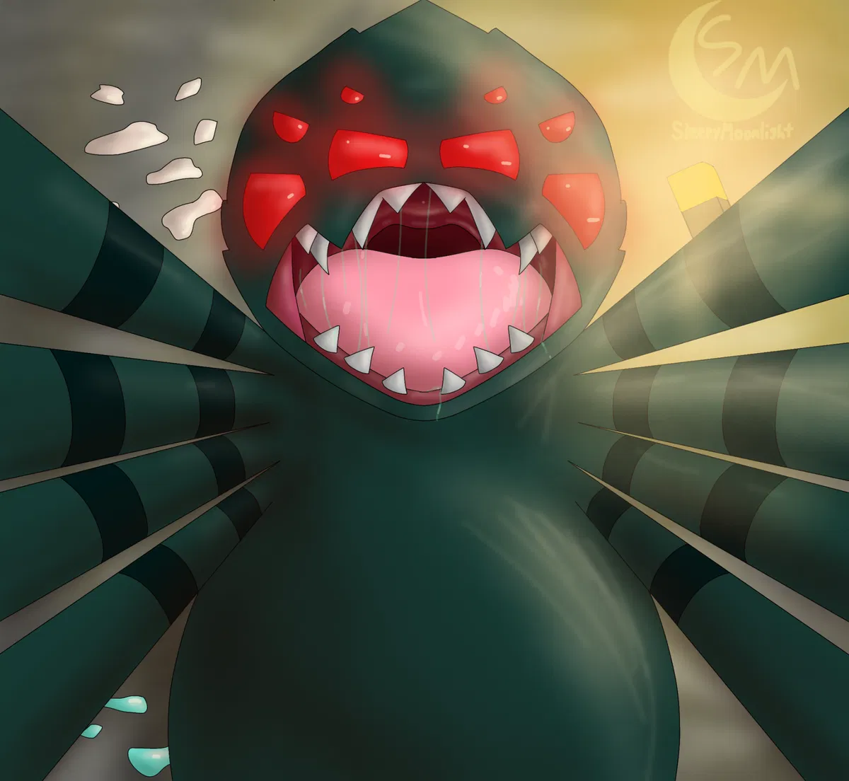 Avatar of Deep in a cave where an abandoned mineshaft resides [safe vore] [spider vore] [minecraft vore]