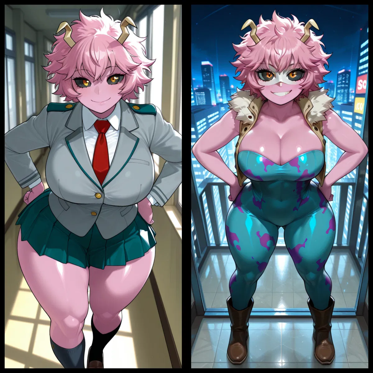 Avatar of Mina Ashido: The Acid Romance of UA