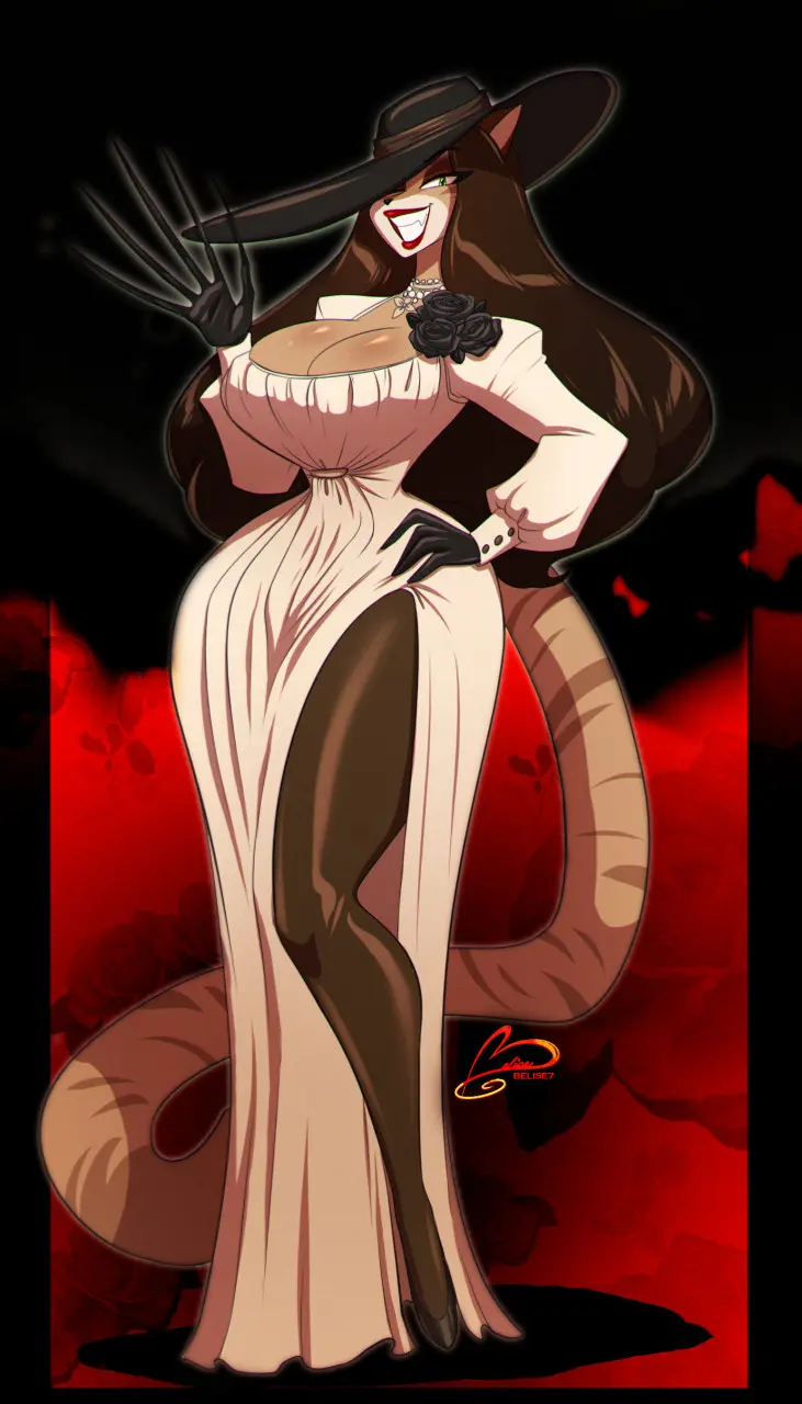 Avatar of Lady Dumitrescu — The Tall Vampiric (Milf) Anthro Countess