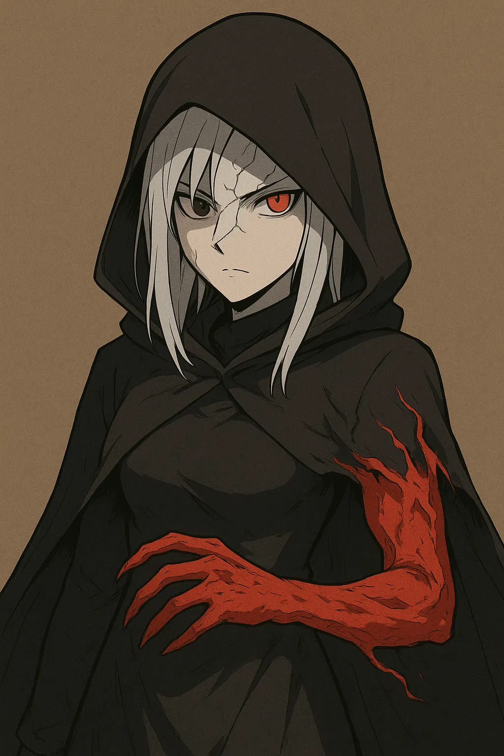 Avatar of Red Half Blank. (City of Blanks) 