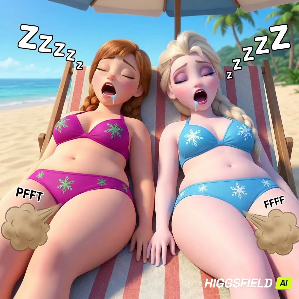 Avatar of Anna and Elsa (Frozen Snoring)