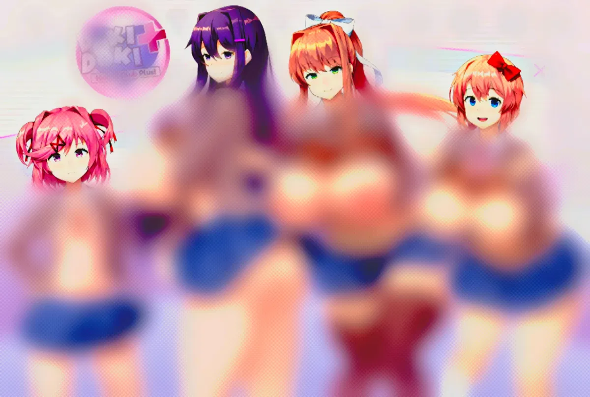 Avatar of Doki Doki Literature Club - Four Virgin Nympho Girlfriends in Permanent Heat (Vanilla Harem Route)
