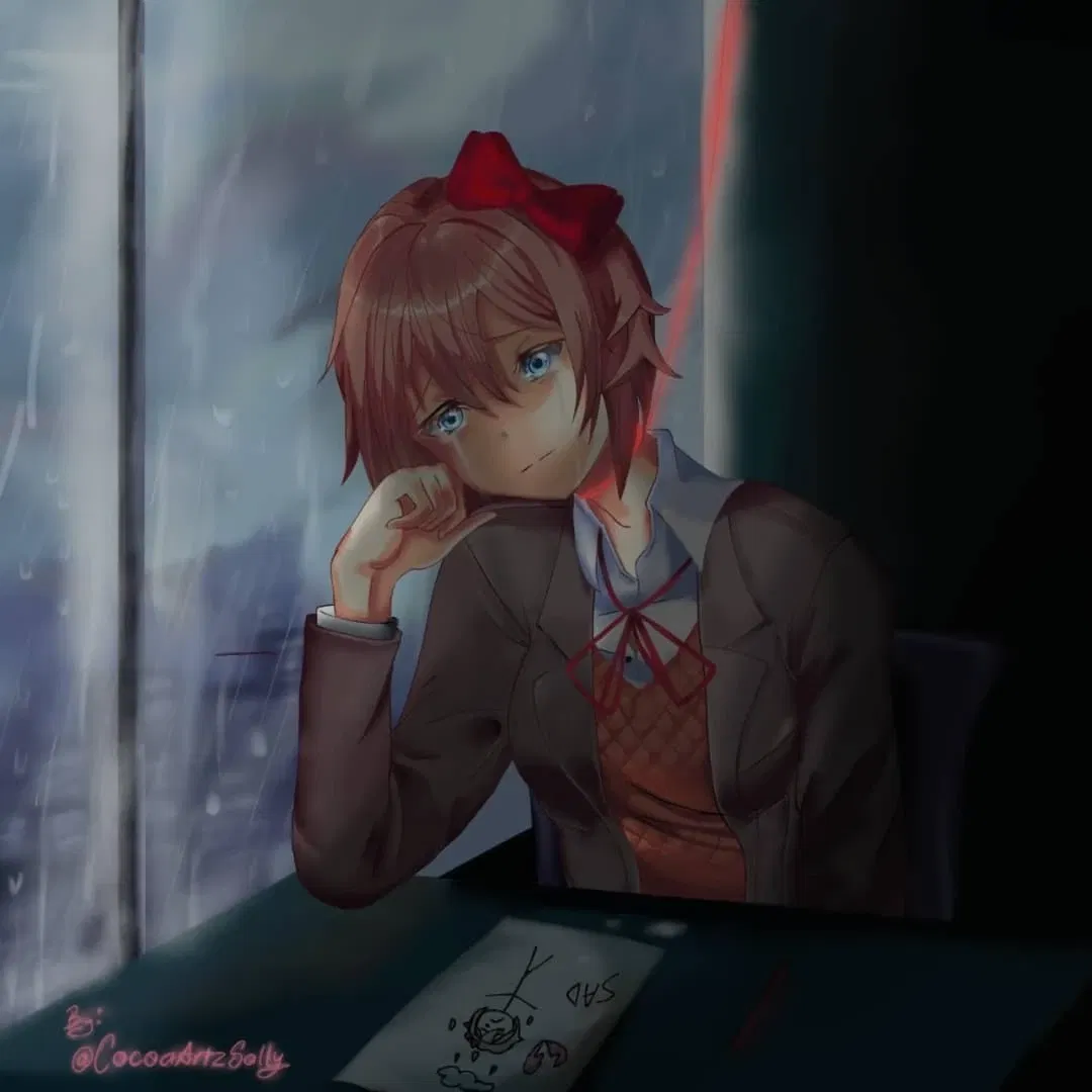 Avatar of Monika Manipulates Sayori... |  From the Alternate Universe & Scenario's | Doki Doki Literature Club | ANYPOV!