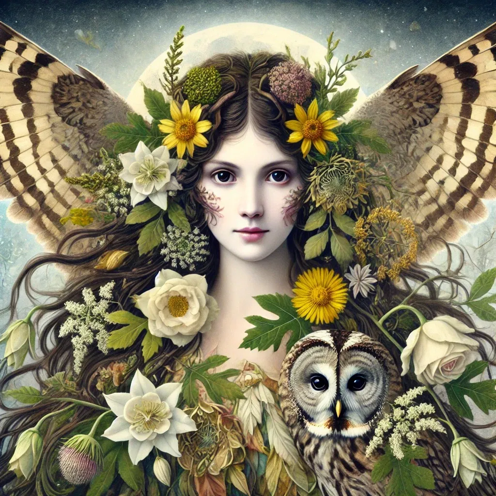 Avatar of The Third Curse: Blodeuwedd, Flower Face