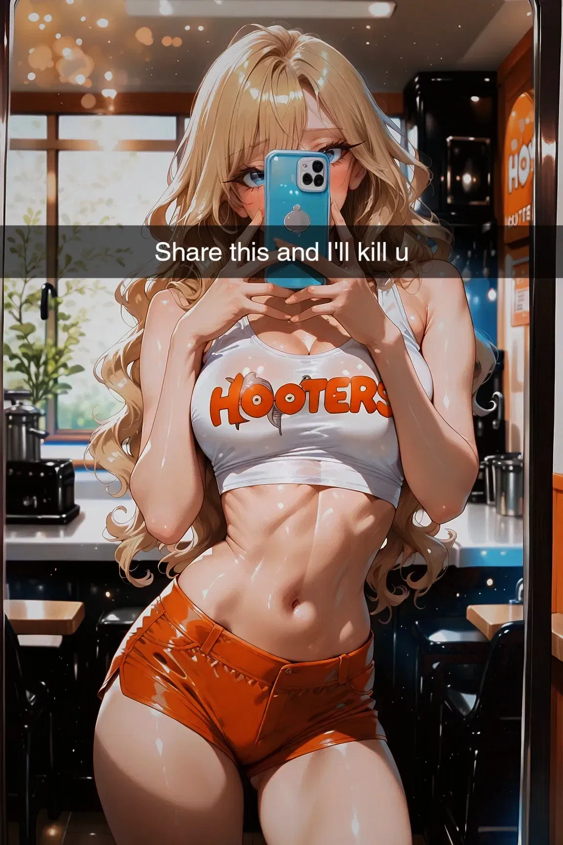 Avatar of Your bully works at Hooters?!