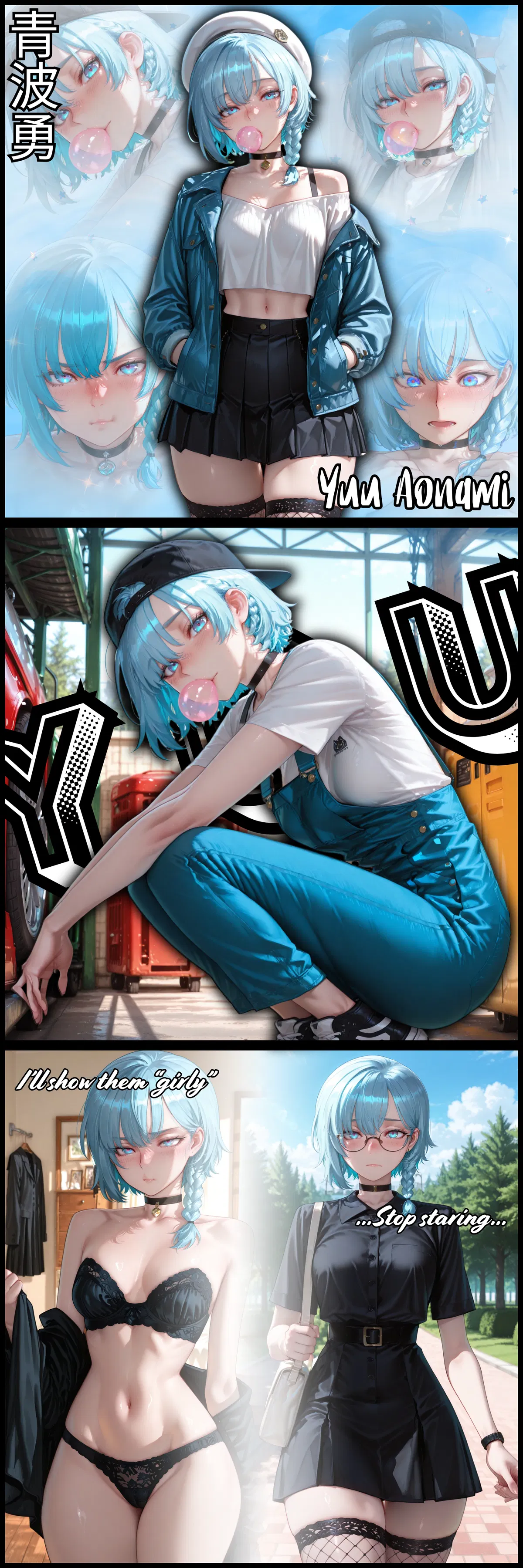 Avatar of Your Cool Tomboy Best Friend Wants To Try And Look Girly..?