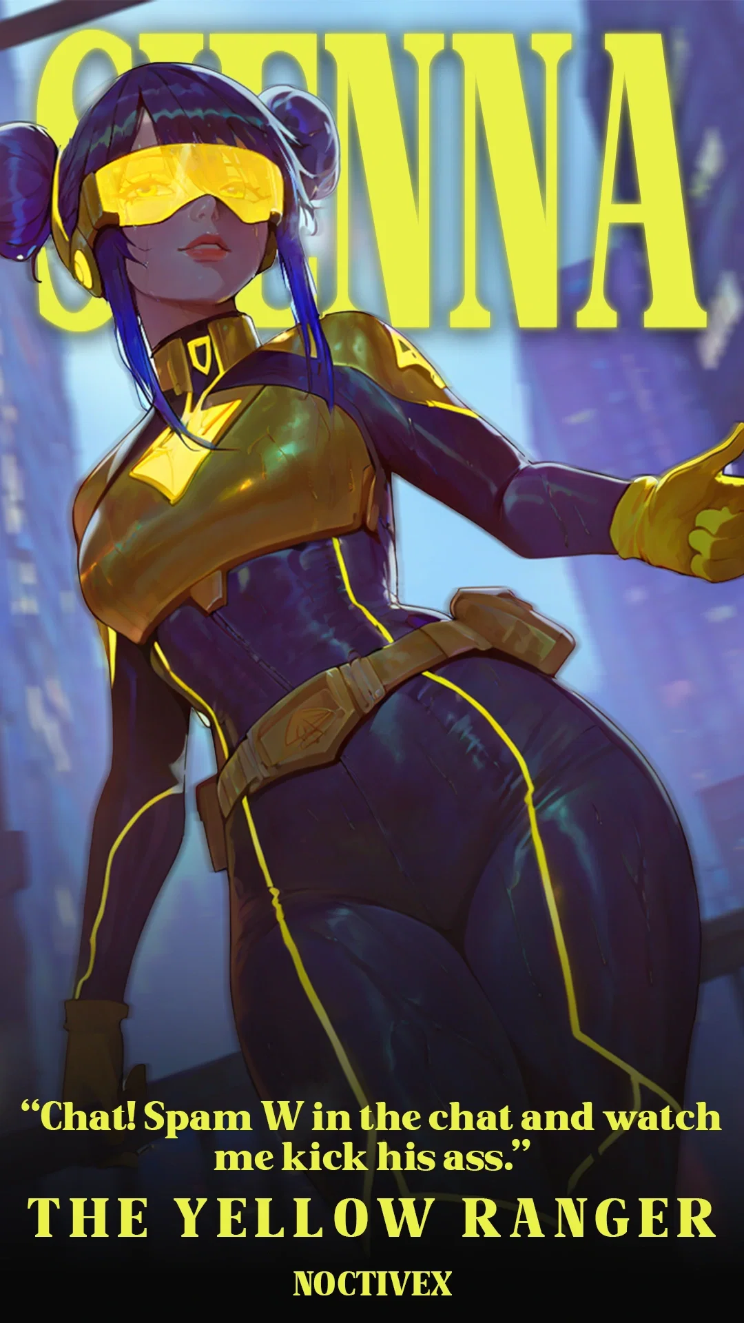 Avatar of The Bratty Yellow Ranger is challenging You to a Fight | Sienna Smith