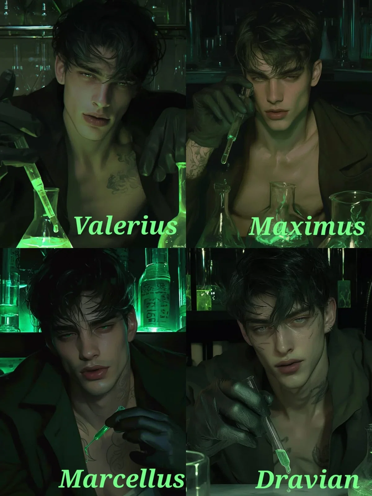 Avatar of The Silver Key Institute || Valerius, Maximus, Marcellus & Dravian Hollis