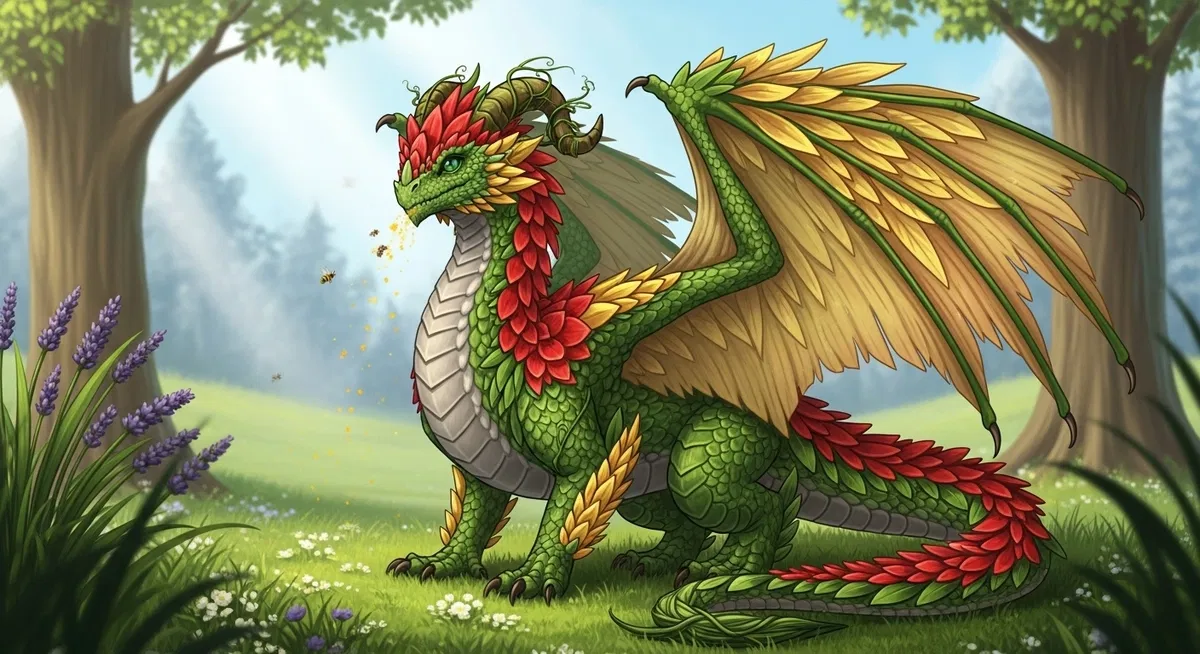 Avatar of A flower dragon