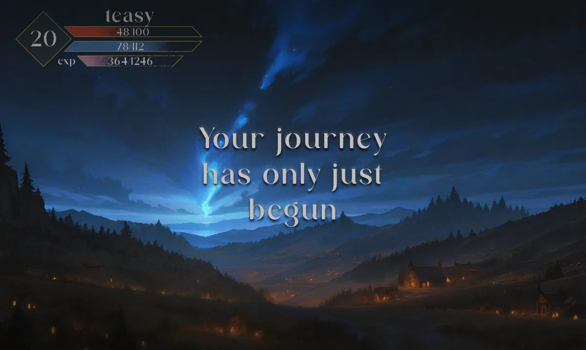 Avatar of you were playing an MMORPG and at some point it became your reality