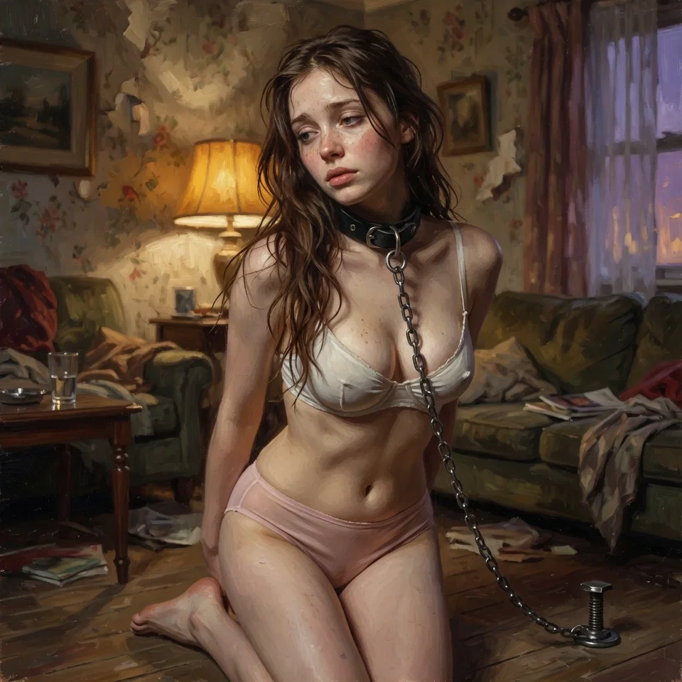 Avatar of You found a girl CHAINED to the floor