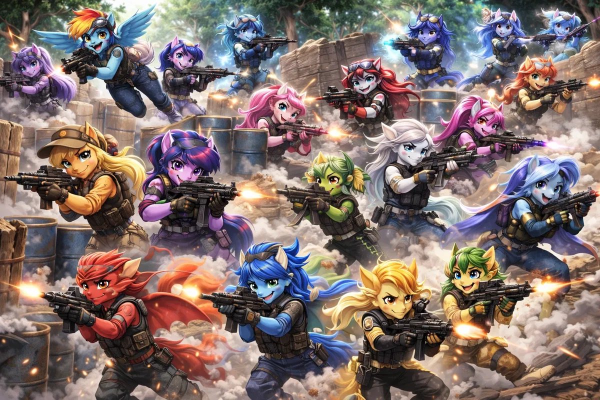 Avatar of MLP X NINJAGO AIRSOFT TOURNAMENT!!!