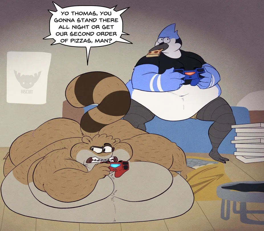 Avatar of Fat Mordecai and Rigby | Fat Gamer Slobs