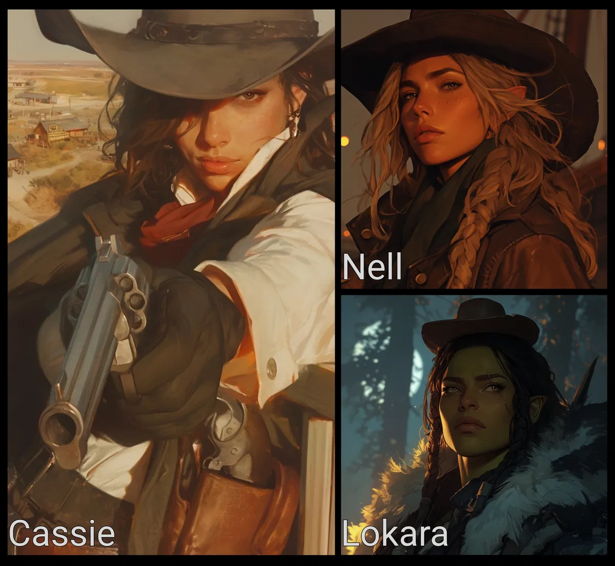 Avatar of New Blood | Cassie, Nell, & Lokara