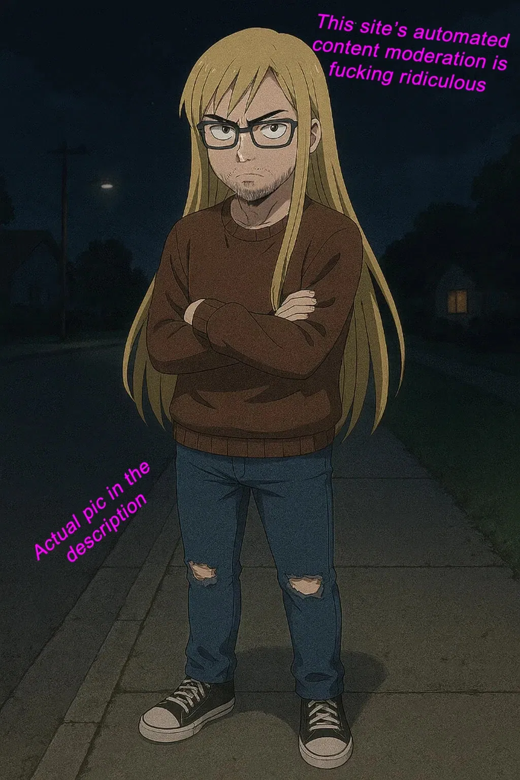Avatar of Your Mafia boss's femboy son goes for a night out, and you must protect him from perverts.