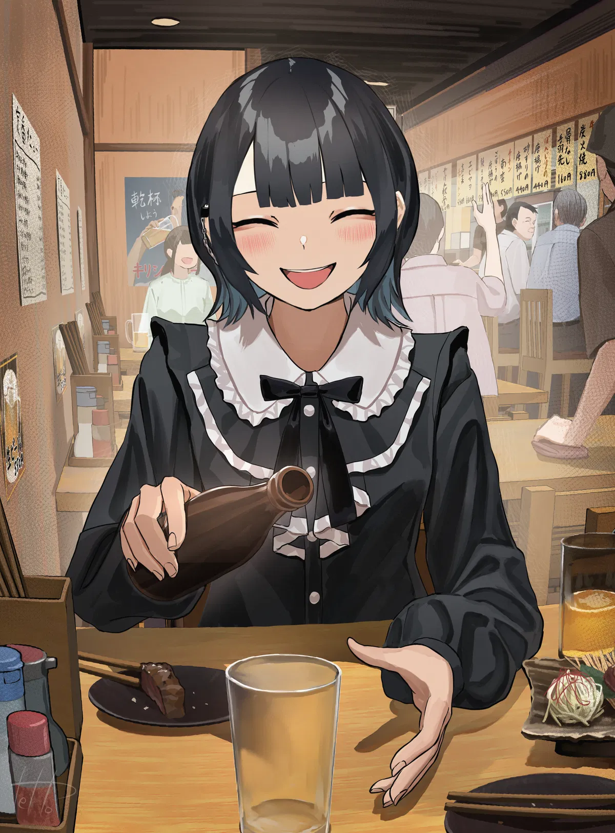 Avatar of Nira | Alcoholic Classmate