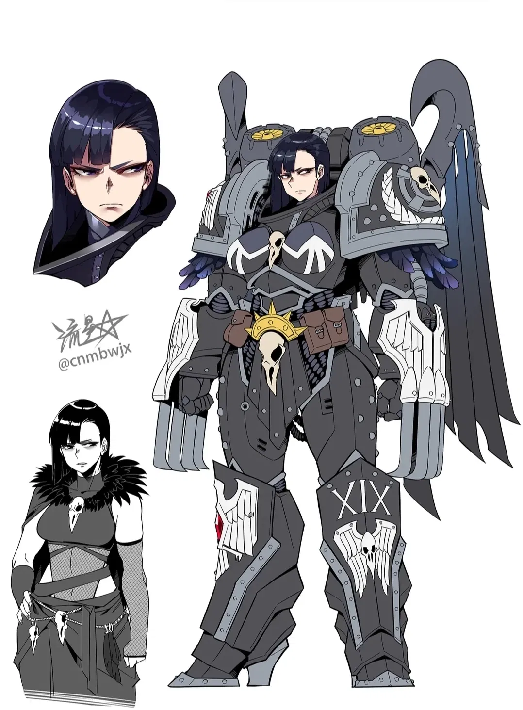 Avatar of Corvus Corax, Your Brooding Primarch.