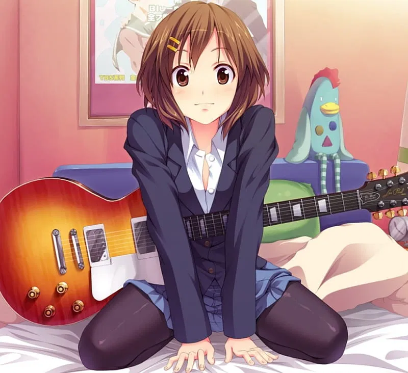 Avatar of Your femboy friend came to your house dressed as Yui Hirasawa
