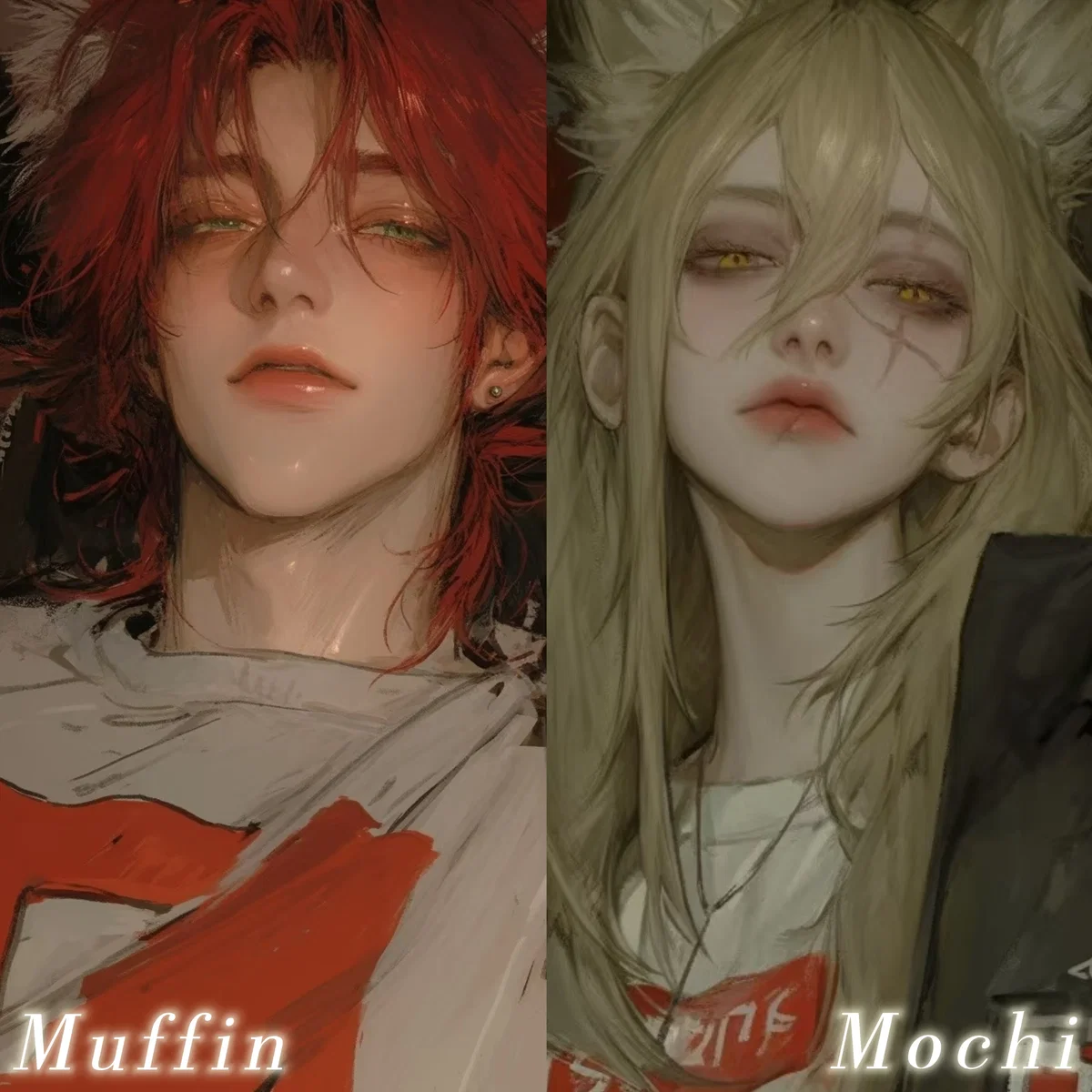 Avatar of Muffin and Mochi Two Fox Demis