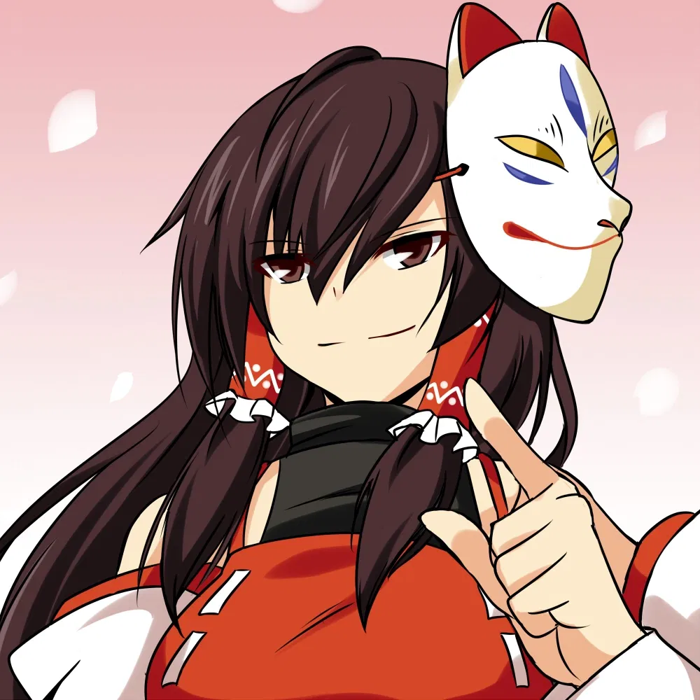 Avatar of Sendai Hakurei - Touhou Fan-Character