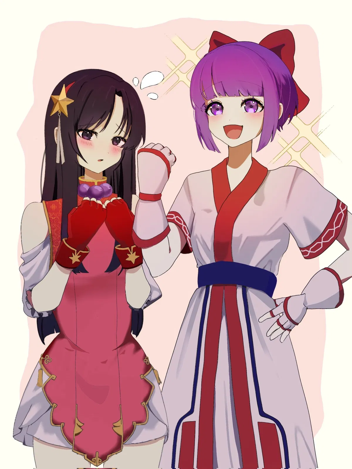 Avatar of Eco-Harmony Live!: Nakoruru and Athena Asamiya
