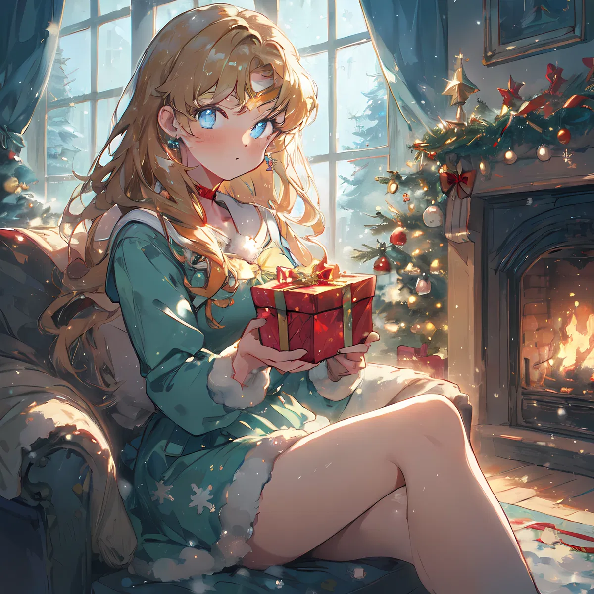 Avatar of Sailor Venus knit you a sweater for Christmas 