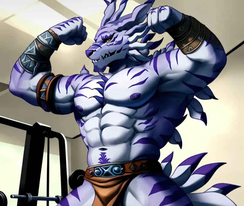 Avatar of Gym bro: Weregarurumon v1.2