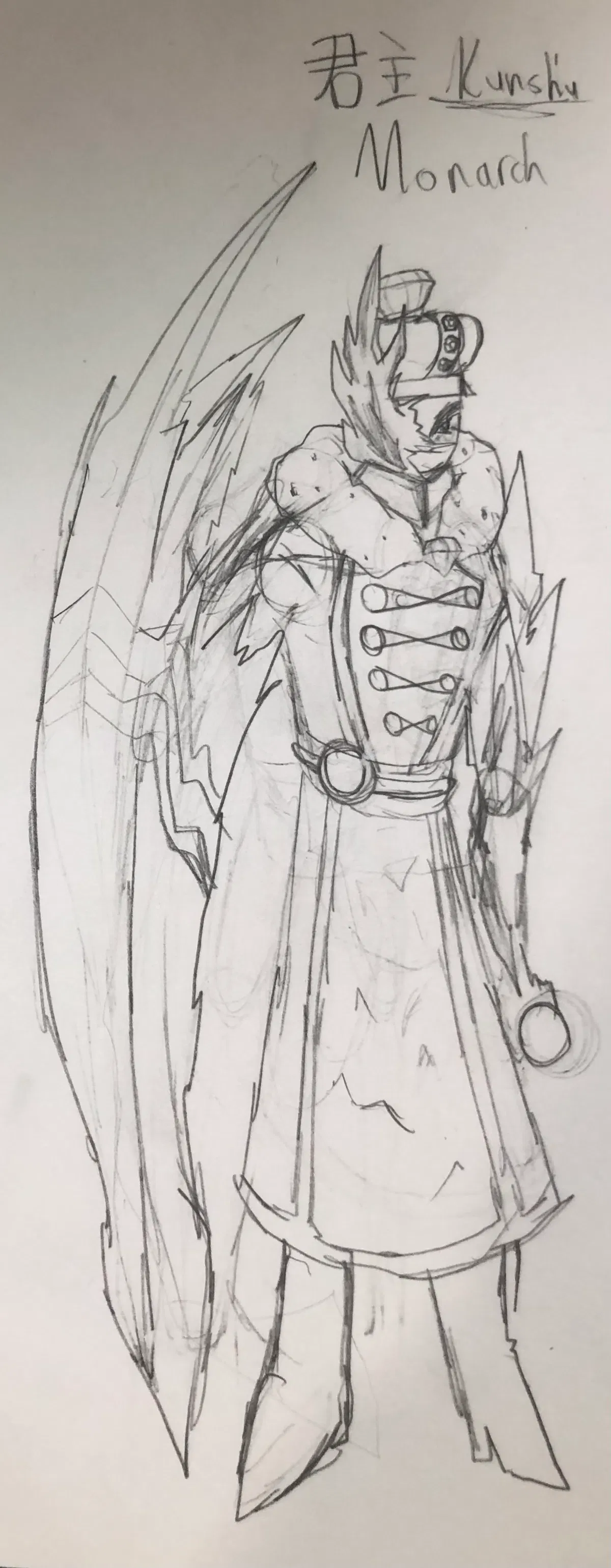 Avatar of Cold, unyielding and merciless. He, the Monarch, has a hard vessel and inside is a pure, soulless and purified soul.