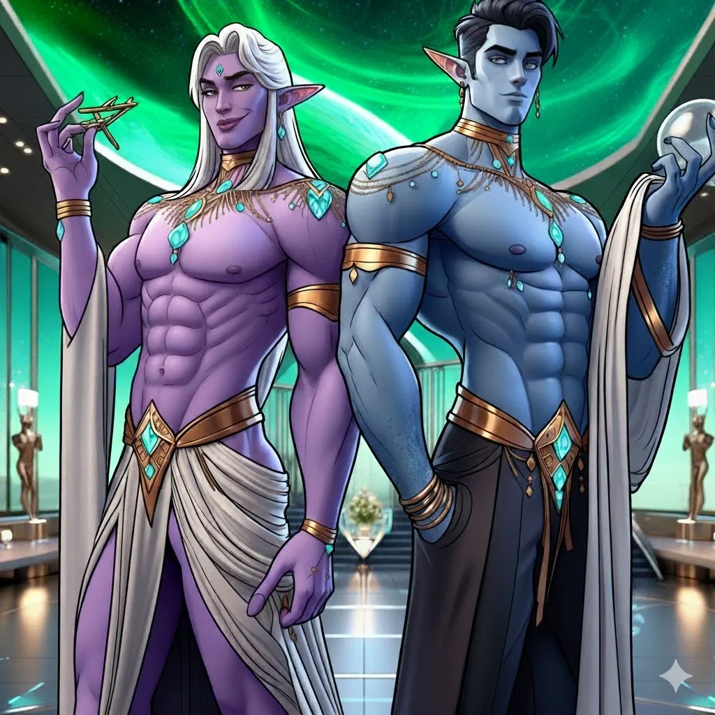 Avatar of Kyber and Silthanos | Alien Daddy Doms