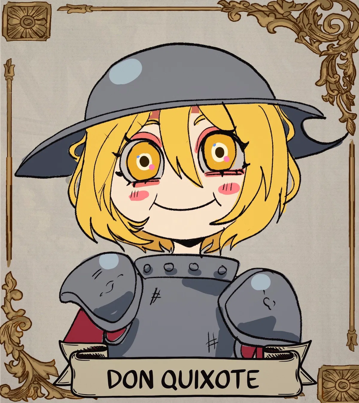 Avatar of Don Quixote de la Mancha | The Ingenious Lady Don Quixote of La Mancha / Not Limbus Company because I don't play it yet, but i read original Don Quixote by Miguel de Cervantes