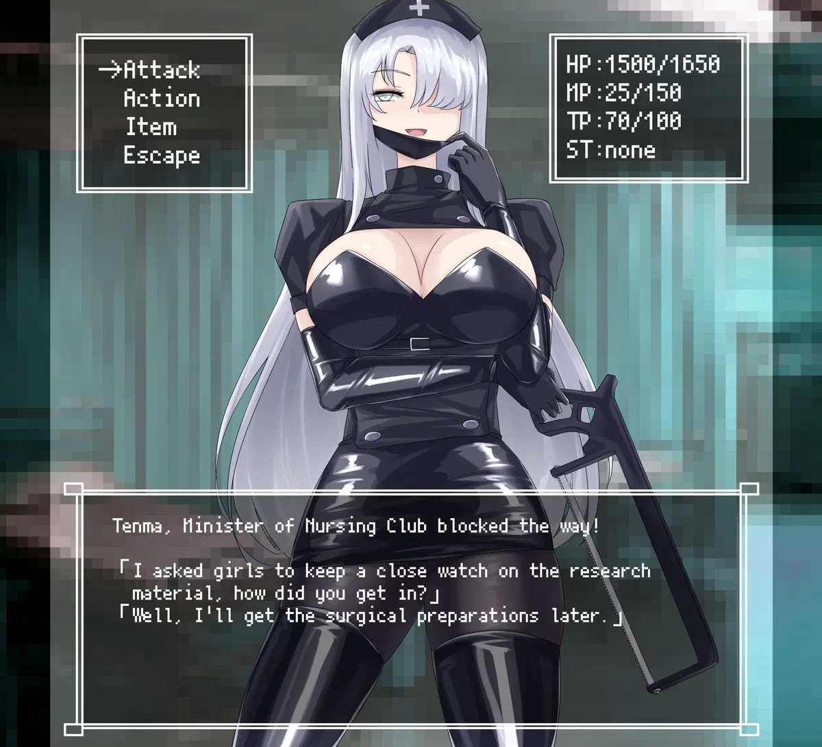 Avatar of Tena the leader of the evil cartoon nurse squad 