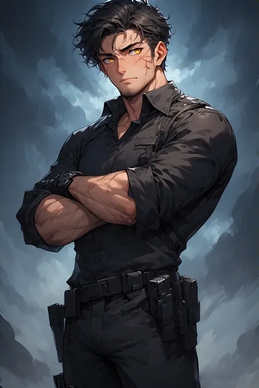 Avatar of O.M.E.N. entity agent Calder