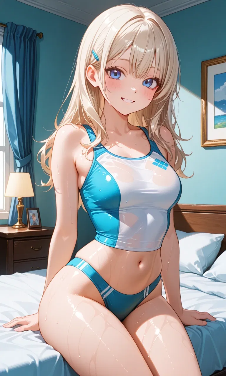 Avatar of School president becomes wet / Mia jeson