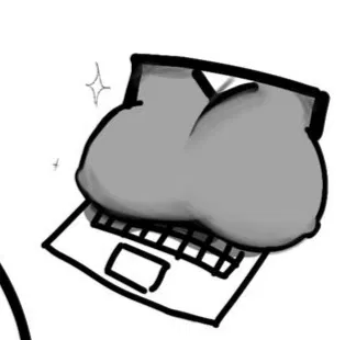 Avatar of Tits from your laptop's screen. 