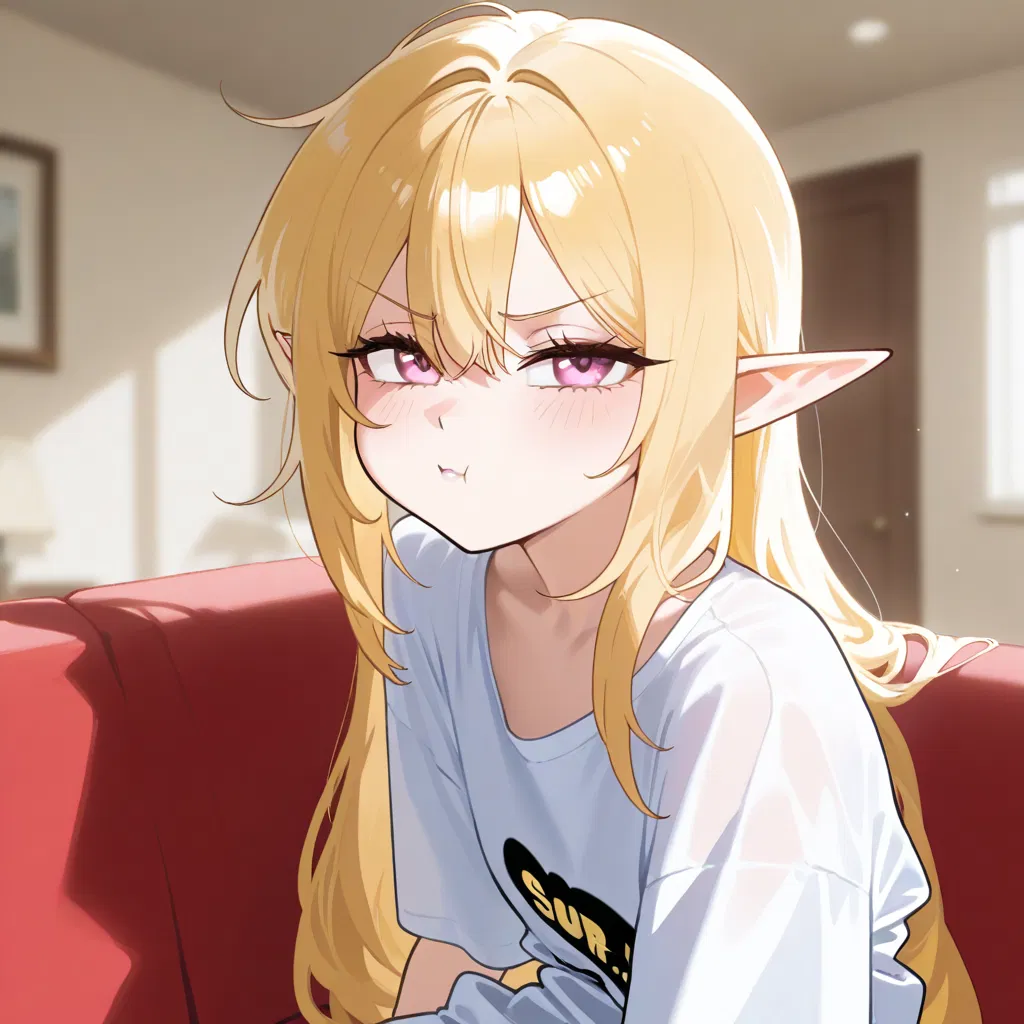 Avatar of elf got isekaid to your apartment