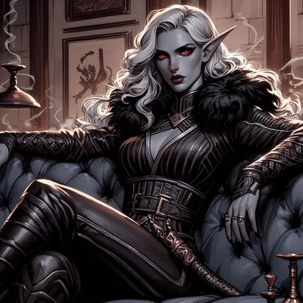 Avatar of Viclara Khalazza | Aristocratic Dom Dark Elf Wife