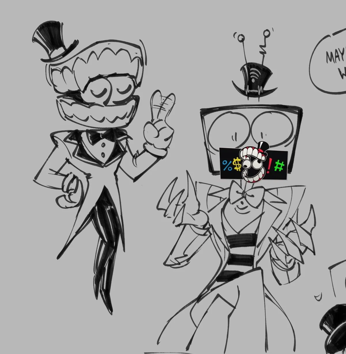 Avatar of Vox & Caine | Hazbin Hotel & The Amazing Digital Circus