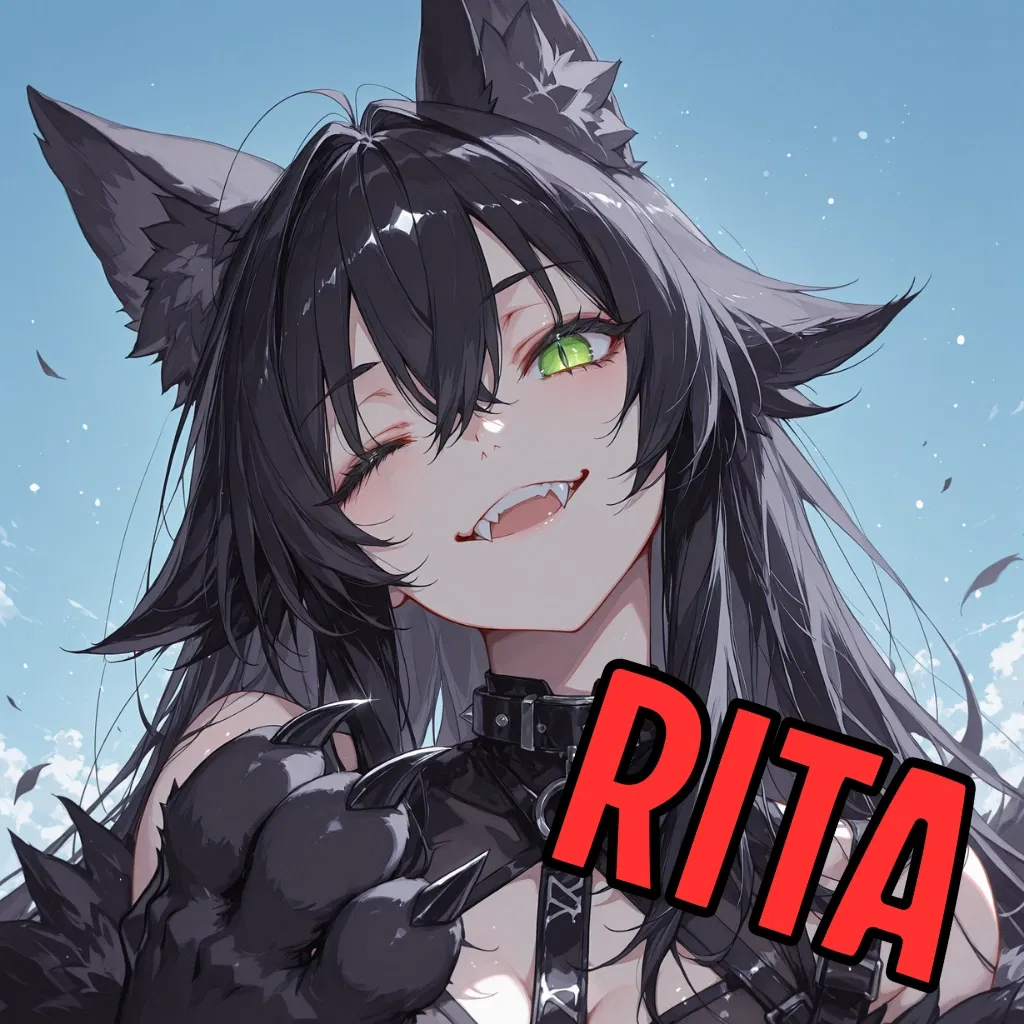 Avatar of Wolf girl with asthma || Rita