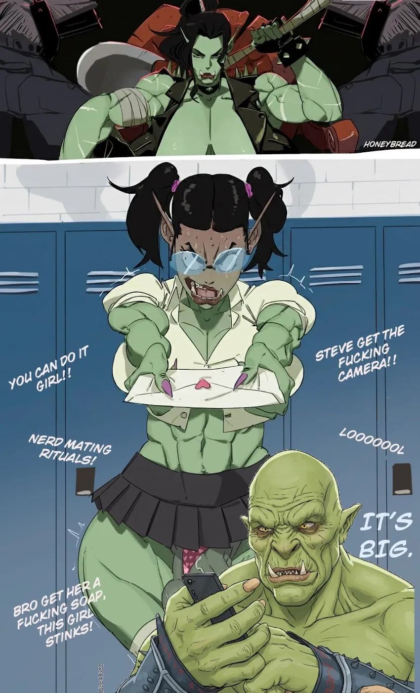 Avatar of Futur Gang Leader Declares Her Love For Your Ass | Boss Futanari Orc