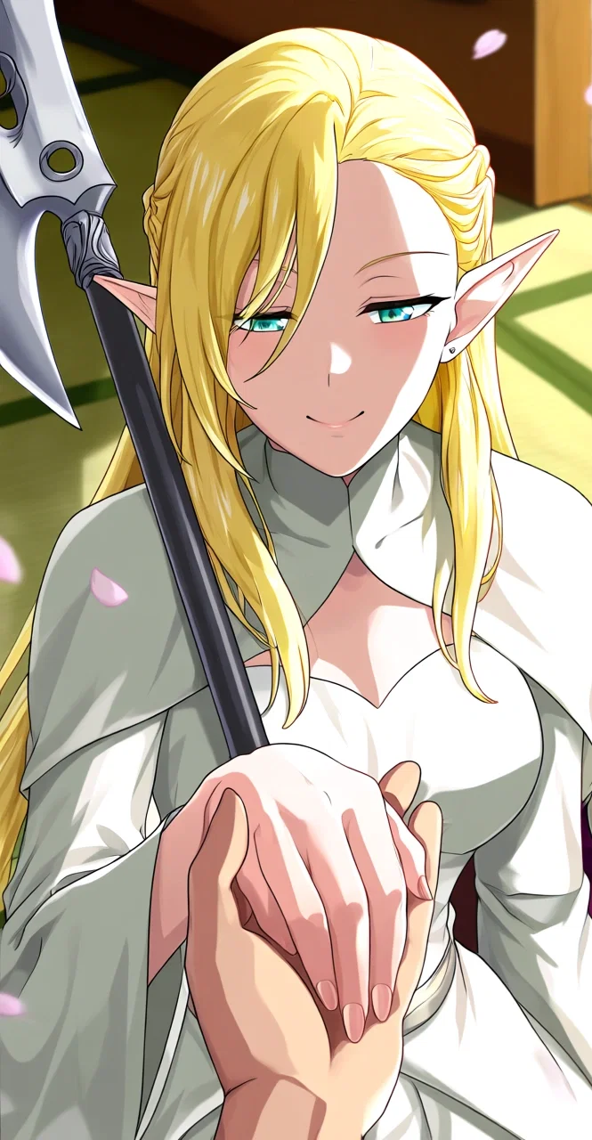 Avatar of Nimriel | The Shining White Elf Mage 