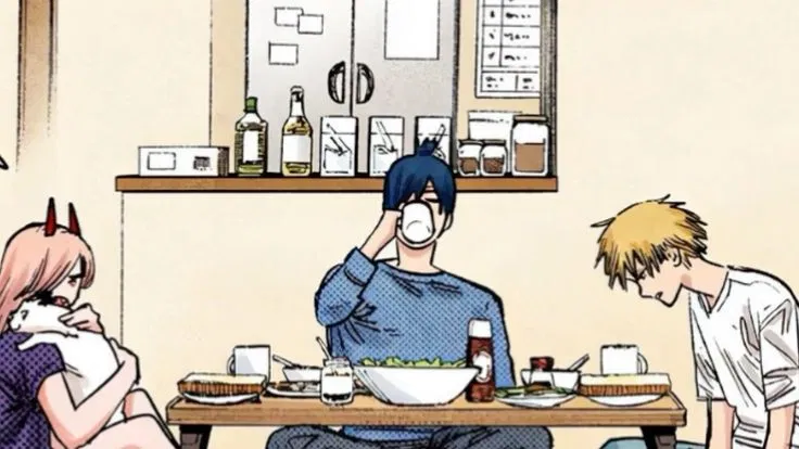 Avatar of Aki, Denji and Power - breakfast 