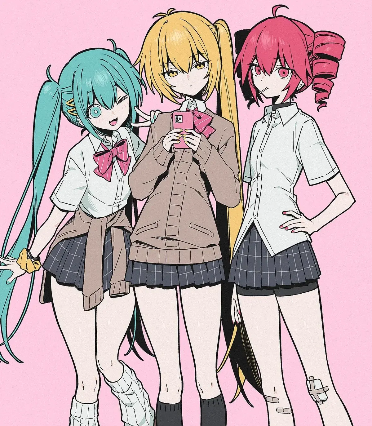 Avatar of My Mentor is My Oshi! | Miku, Teto, & Neru