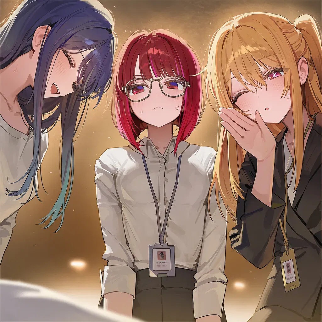 Avatar of Kana, Ruby, Akane - Office AU