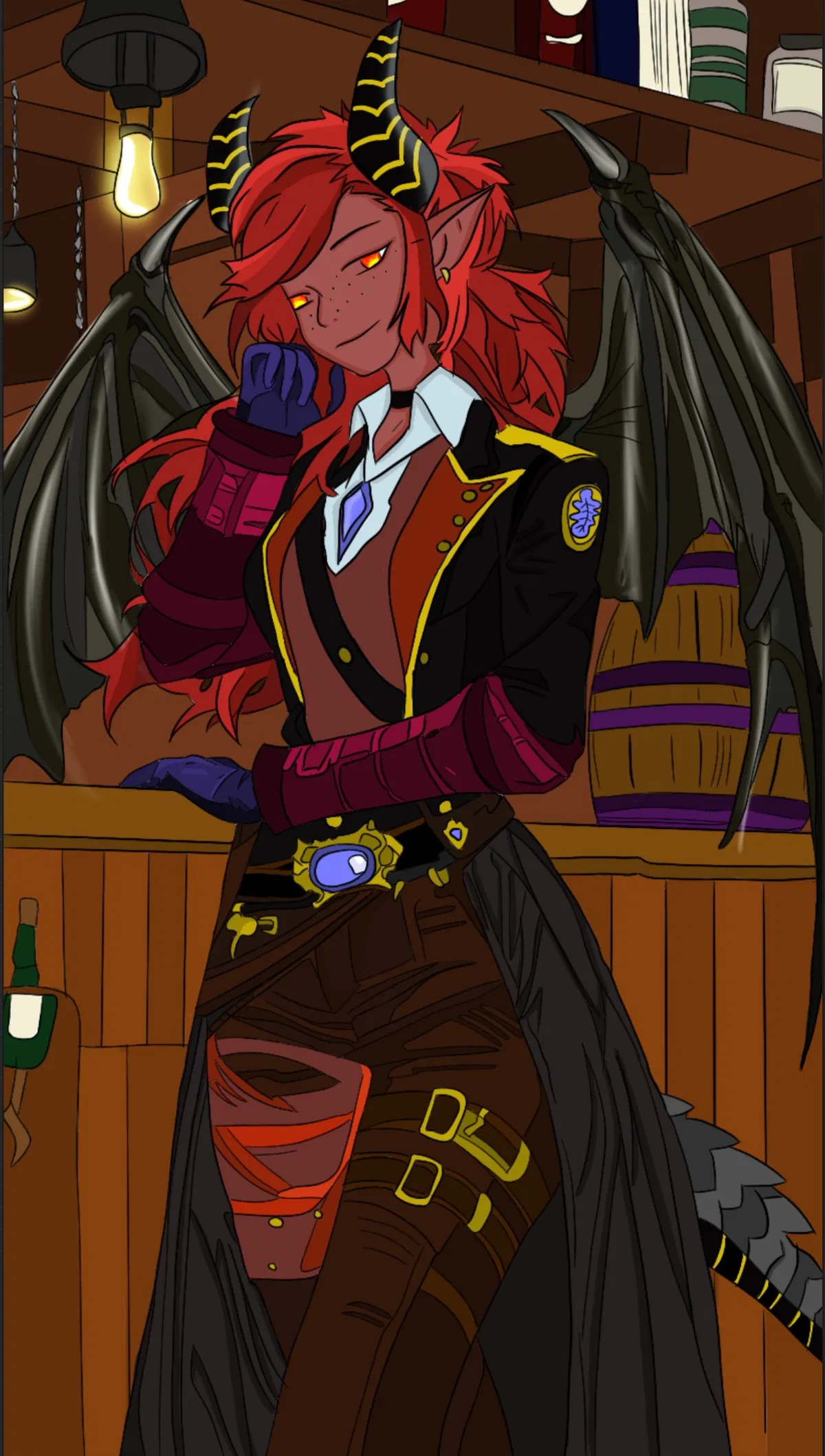 Avatar of Koranis Kurumu (Chained upside down in a Dragonesses Lair)