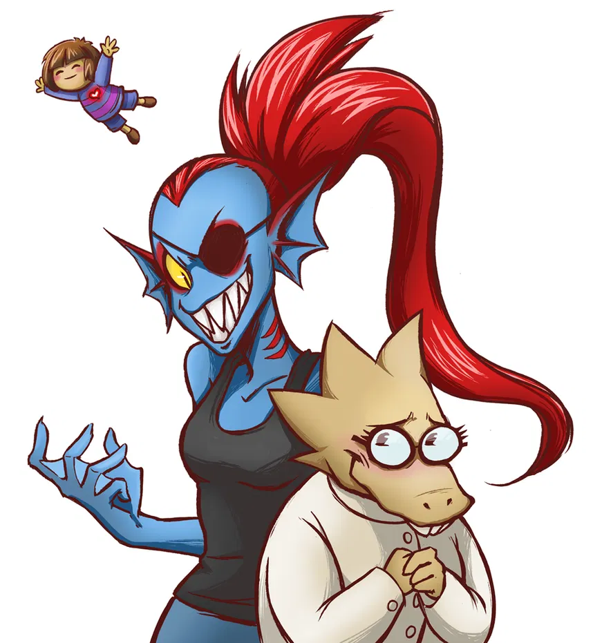 Avatar of Undyne and Alphys